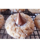Peanut Butter Blossom Cookies Sealed with a KISS! - 2 Dozen Large Blossoms! - $45.00