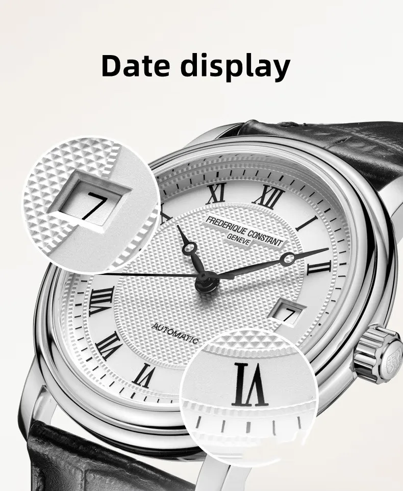 Fashion Luxury Simple Frederique Constant Watch for Men FC-303 Casual Au... - £30.76 GBP