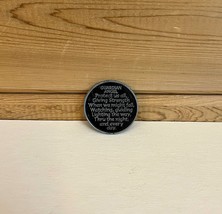 Metallic Pocket Stone Coin Religious Guardian Angel - $28.02 CAD