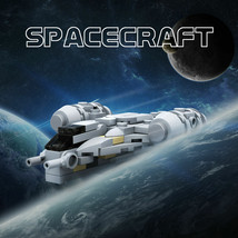 Mini StarShip Spaceship Model Building Blocks Space MOC Bricks Toys Coll... - $11.28