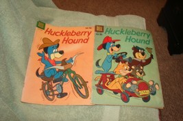 lot of {2} vintage dell comic books  {huckleberry hound} - £19.35 GBP