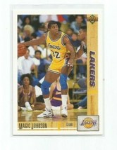 Magic Johnson (Los Angeles Lakers) 1991-92 Upper Deck Card #45 - £2.40 GBP