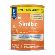 Similac 360 total care sensitive infant formula 1 case(30.2 oz x 6 cans)... - $196.35