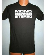 MONO VS STEREO Record Label Promo T-SHIRT Small CHRISTIAN INDIE ROCK BANDS - $184.34 MXN