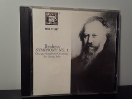Brahms Symphony No. 1 - Chicago/Solti (CD, 1985, Decca) - £7.52 GBP