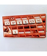 Vintage OPTION The Double Sided Word Game No. 0108 Parker Brothers 1983 - £19.10 GBP