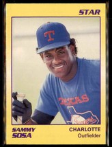 1990 Star Company Sammy Sosa Rc Texas Rangers #61 - £1.41 GBP