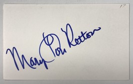 Mary Lou Retton Signed Autographed Vintage 3x5 Index Card - $20.00