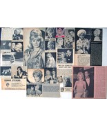 CONNIE STEVENS ~ Twenty-Four (24) Color and B&amp;W Vintage CLIPPINGS from 1... - $13.47 CAD