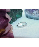 Antique Sterling Silver 3 Christian Cross Band Ring Size 7 2.6Gr 4mm Vin... - $659.42 MXN