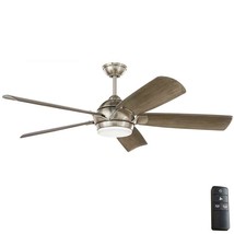 (PARTS ONLY) HDC Camrose 60 in. Integrated LED Brushed Nickel Ceiling Fan - £6.68 GBP+