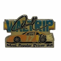 Darrell Waltrip 1989 Tide Racing Team NASCAR Race Car Enamel Lapel Hat Pin - £11.74 GBP