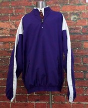 Vintage Russell Athletic 1/4 Zip Pullover Lined Windbreaker XL Waterproo... - $28.71