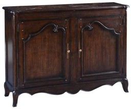 Sideboard French Country Farmhouse Parquet Top Scalloped Raised Panel Doors - $2,179.00