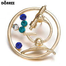 DCARZZ Crystal Microscope Brooch  Perfect Graduation Gift - $28.95+