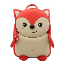 Cute Fox Animal School Bag for Boys Kids Waterproof Backpack Kindergarten Girls  - £68.15 GBP