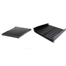 StarTech.com 1U 4-Post Adjustable Server Rack Mount Shelf - 330lbs(150 kg) - 19. - £130.21 GBP