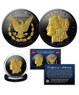 MORGAN DOLLAR Tribute Coin 100th Anniversary 1921-2021 BLACK RUTHENIUM w... - £24.12 GBP