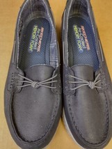 Skechers Wave Lite Navy Blue Loafer Shoes Women&#39;s 8.5 23638 Memory Foam ... - $16.98