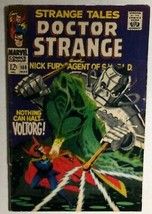 Strange Tales #166 (1968) Marvel Comics Dr. Strange Shield Steranko VG+/FINE- - £19.89 GBP