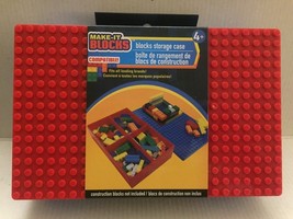 NEW Make it Blocks Blocks 8.5&#39;&#39; x 4.5&#39;&#39; Storage Case - $181.35 MXN