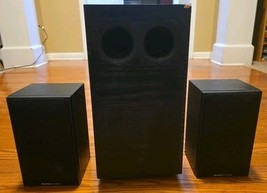 BOSTON ACOUSTICS SUBSAT SIX SUBWOOFER + 2 SATELLITE SPEAKERS - Tested - $121.25