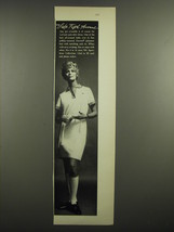 1968 Saks Fifth Avenue LaCoste Polo-Shirt Dress Advertisement - £14.50 GBP