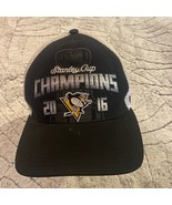 Pittsburgh Penguins Stanley Cup Champions Hat Cap Snap Back &#39;47 Brand Ad... - £11.00 GBP