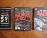 3x DVD (8 Discs) Lot American Gangster: Season 1 and Movie, La Cosa Nost... - $10.00