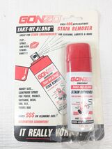 GONZO Take Me Along Stain Remover spray Clothes Fabric Carpet travel 1oz... - €36,00 EUR