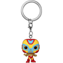 Iron Man Luchadore Pocket Pop! Keychain - £14.96 GBP