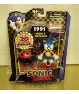 2000 Sonic the Hedgehog 20th ann - Sonic &amp; Moto Bug figures - Rare! New ... - £58.25 GBP