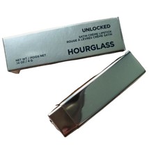 Hourglass Cosmetics Unlocked Satin Creme Lipstick in Tide 302 Full Size 0.14oz - £16.78 GBP
