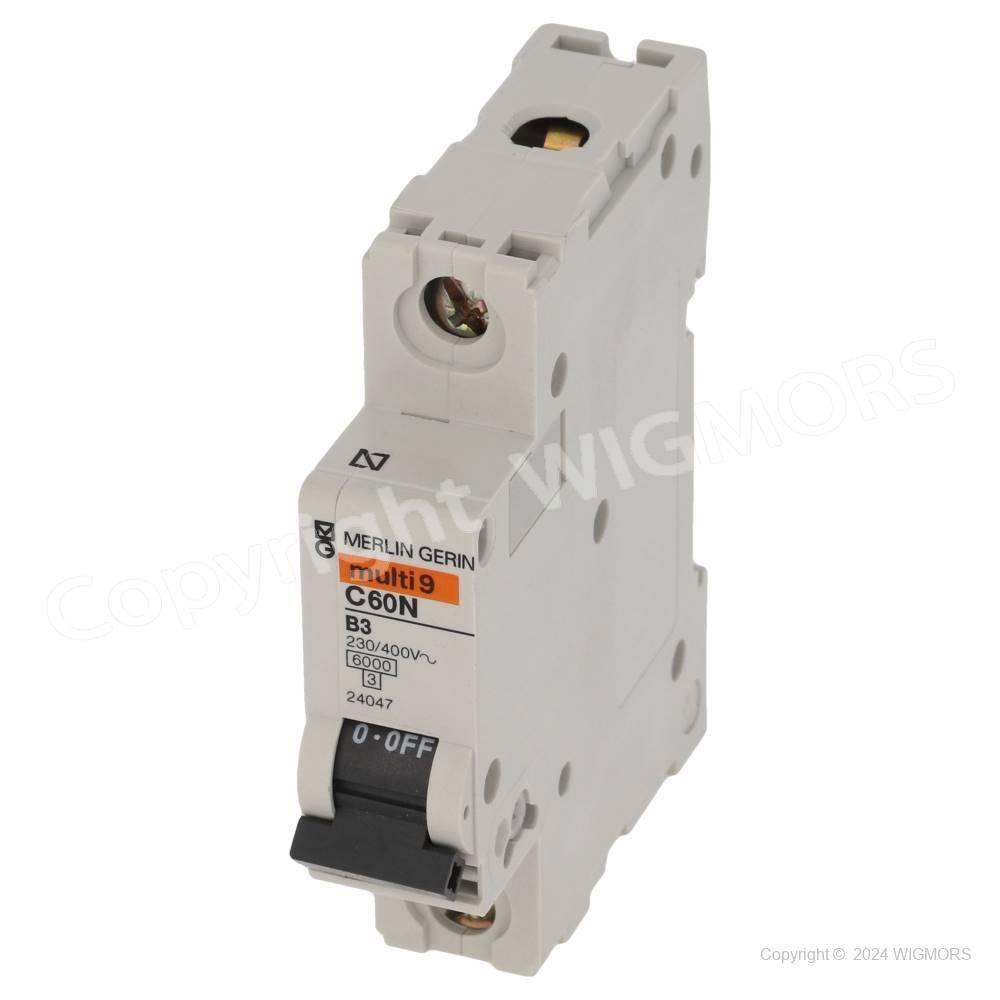 Circuit breaker Merlin Gerin C60N 1P B3 - $11.29