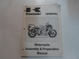 1995 Kawasaki Général Moto Assemblage &amp; Préparation Manuel Minor Taches Usure - £15.93 GBP