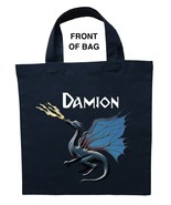 Blue Dragon Trick or Treat Bag, Blue Dragon Halloween Bag, Blue Dragon L... - £9.45 GBP+