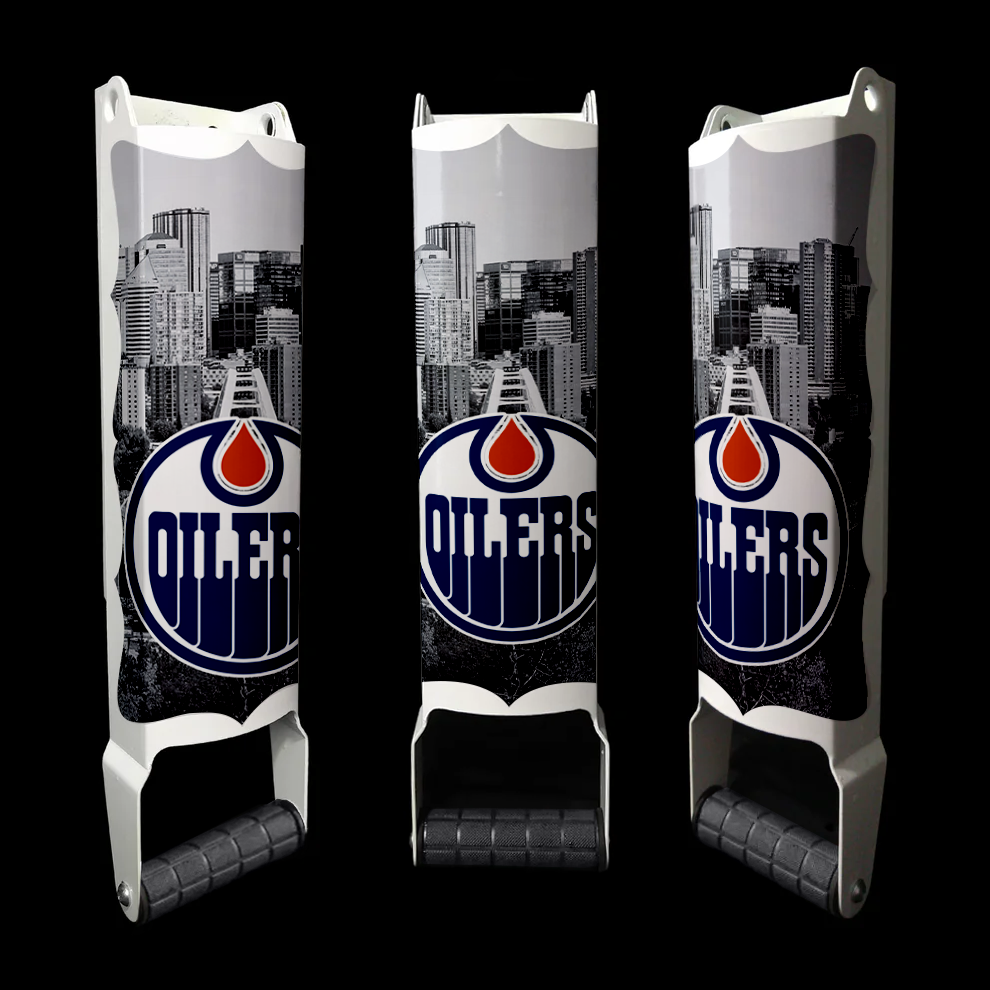Edmonton Oilers Custom Designed Beer Can Crusher *Free Shipping US Domes... - $60.00