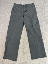 Nike ACG Pants Womens 6 Small Gray Cargo Drawstring Hiking All Condition... - $34.64