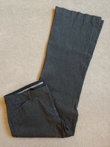 Express Design Studio Editor Dress Pants Womens Size 10 Heather Gray Flared Leg - $23.76