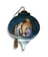 Ne&#39;Qwa Art O Come Let Us Adore Him by Kitt Wichmann Hand painted Ornament - €37,00 EUR