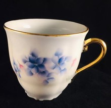 Vintage HAAS &amp; CZJZEK Tea CUP gold trim - $17.78