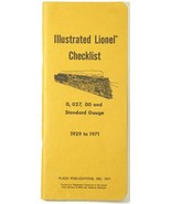Illustrated Lionel O/O27/OO/Standard Gauge Guide 1929-1971 Ladd Publicat... - $6.00