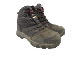 DAKOTA Men's Mid-Cut 2127 STSP Waterproof Safety Hiking Boots Grey Size ... - $28.49