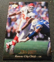 1995 Upper Deck Neil Smith 167, Kansas City Chief NFL Football Sports Card, RARE - £14.90 GBP