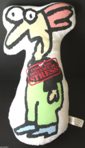  Stress Doll Under The Influence of Pillow Rage Vtg 1988 Applause Stuffed Canvas - £18.13 GBP