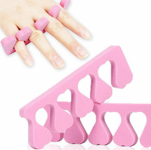 Soft Sponge Foam Finger Toe Separator Nail Art Salon Pedicure Manicure DIY Tool - £1.99 GBP