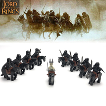 18PCS Lord Of The Rings King Return Mordor Ringwraith+Horse Minifigures MOC Toys - £25.93 GBP
