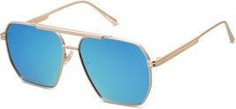 SOJOS Retro Oversized Square Polarized Sunglasses for Women and Men Vint... - £20.42 GBP