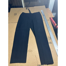 INC Stretch Black Cotton Blend Dress Pants, Women&#39;s Size 14, Office Attire - $14.85