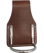 HAMMER HOLSTER - Stitched Leather &amp; Riveted Stainless Steel Holder Amish... - £25.93 GBP